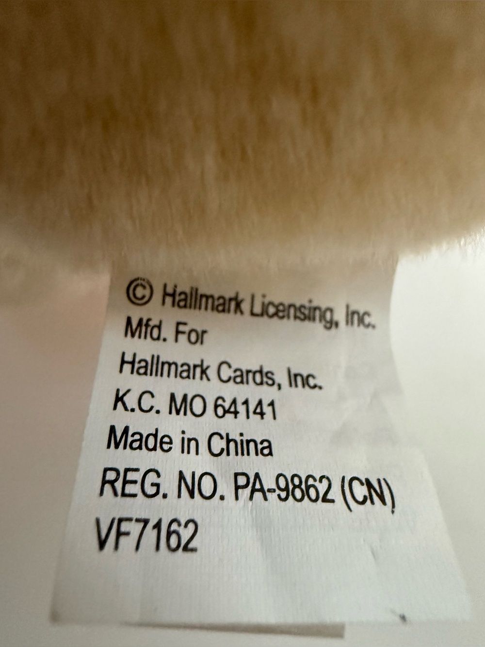 Hallmark Forever Friends teddy bear - Picture 6 of 8
